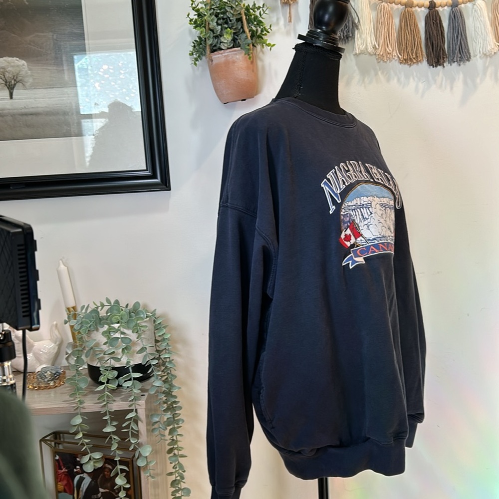 Brandy Melville Niagar falls canda oversize crewneck - Picture 13 of 16